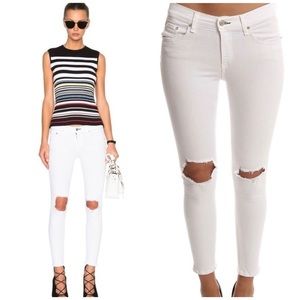 NWT Rag & Bone Capri Skinny White Jeans - Size 27